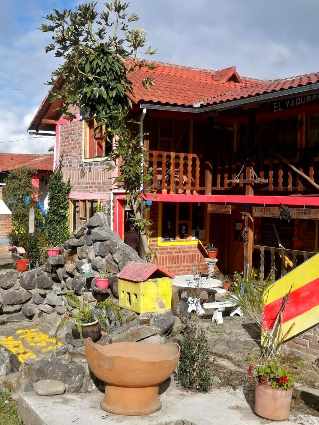 Hostal El Vaquero Chugchilan Bagian luar foto